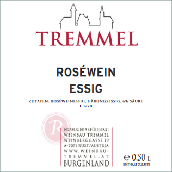 Rosé-Weinessig, 0,5l